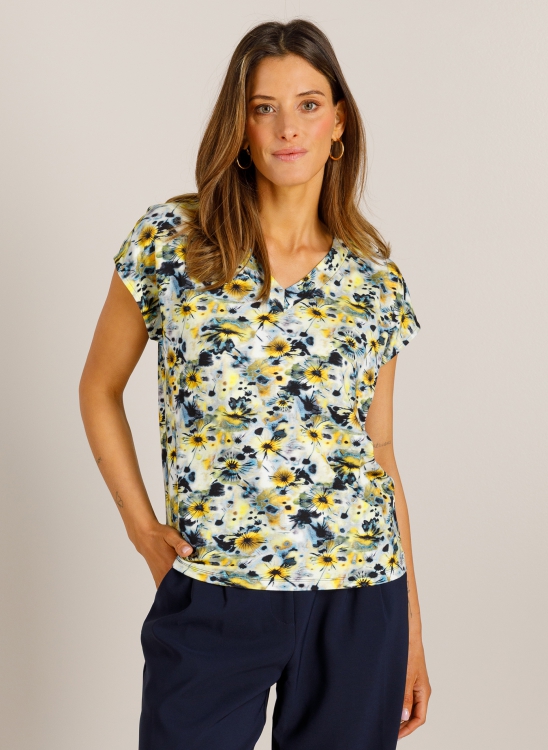 Shirt Vyella multicolor van Ivy Beau | maat 36 t/m 46