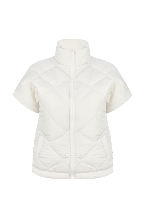 Bodywarmer Adara Sand van Exxcellent | maat 42 t/m 54 - Image 2
