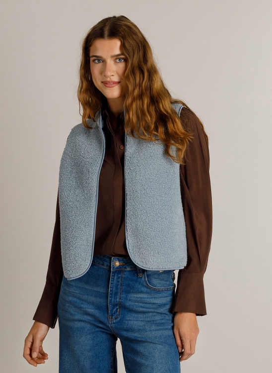 Gilet Kyla Skype Blue van Ivy Beau | maat 36 t/m 46 - Image 2