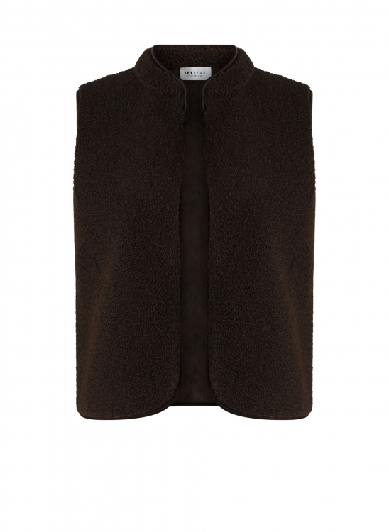 Gilet Kyla Chocolate Brown van Ivy Beau | maat 36 t/m 46 - Image 2